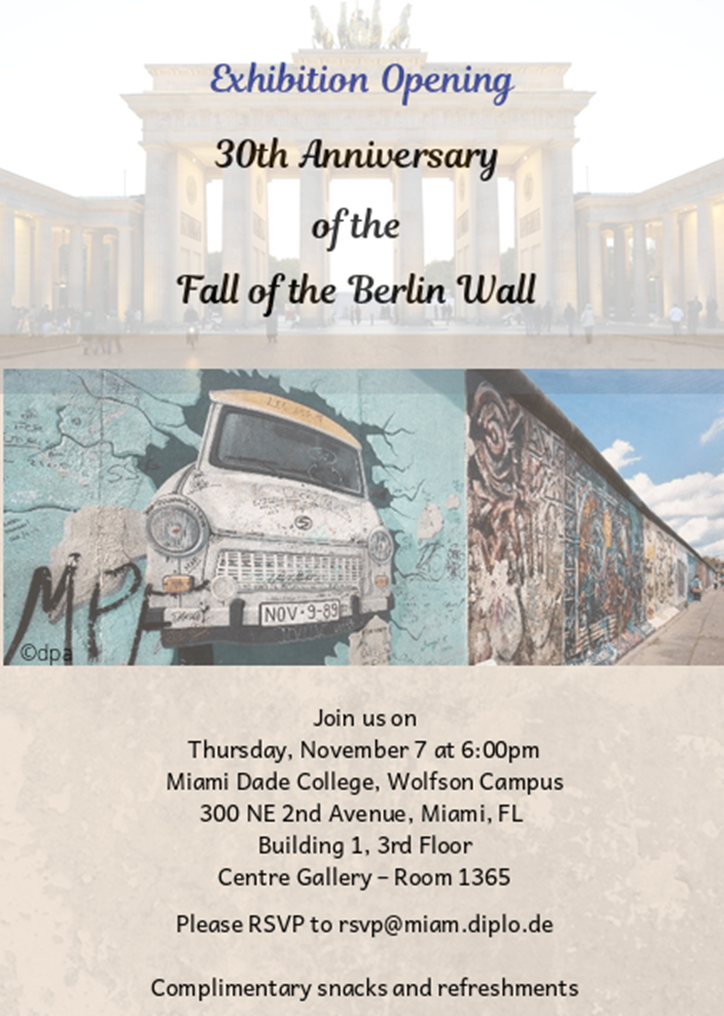 Berlin Wall Exhibition Event 